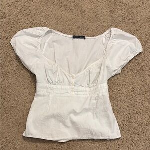Brandy Melville White Women's Top